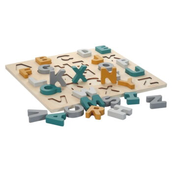 Drevené vkladacie puzzle (počet dielikov 25) Caspar – Kindsgut – Obrázok 3