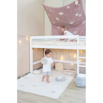 Ružový prateľný ručne tkaný bavlnený detský koberec 140x200 cm Noah – Lorena Canals – Obrázok 6