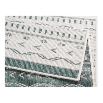 Zeleno-krémový vonkajší koberec NORTHRUGS Kuba, 80 x 250 cm - Image 4