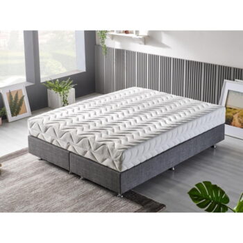 Stredne tvrdý/mäkký pružinový obojstranný matrac 140x190 cm Niron – Kalune Design - Image 2