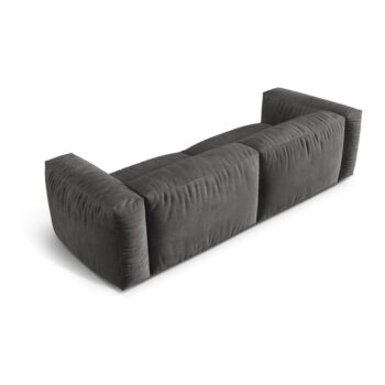 Sivá pohovka z textílie bouclé 240 cm Martina – Micadoni Home - Image 3