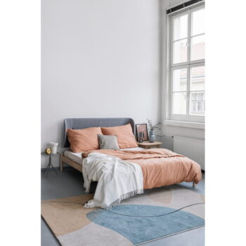 Prírodne hnedé obliečky na dvojlôžko zo stonewashed bavlny Bonami Selection, 160 x 220 cm - Image 6