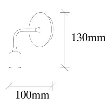 Nástenné svietidlo v čiernej a prírodnej farbe Dartini – Opviq lights - Image 6
