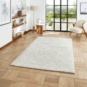 Svetlosivý koberec 120x170 cm Ideal Shaggy – Think Rugs - Image 3