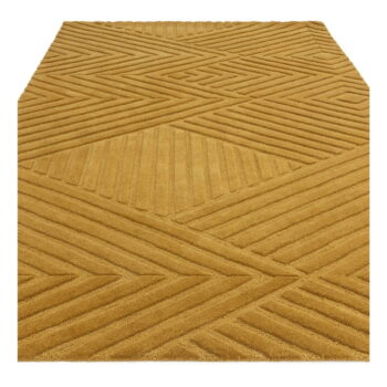 Okrovožltý vlnený koberec 120x170 cm Hague – Asiatic Carpets - Image 5