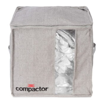 Sivý kompresný úložný box Compactor Oxford, 125 l - Image 3