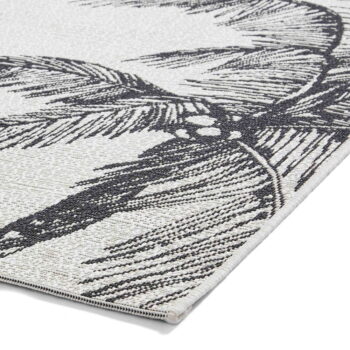 Čierno-krémový vonkajší koberec 160x220 cm Miami – Think Rugs - Image 9