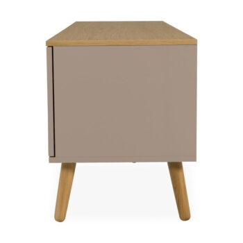 Hnedý TV stolík Tenzo Dot, 192 x 54 cm – Obrázok 7