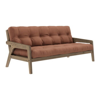 Oranžová rozkladacia pohovka 204 cm Grab - Karup Design - Image 5