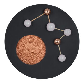 LED stropné svietidlo v čierno-bronzovej farbe ø 50 cm Zodiac – Trio - Image 3