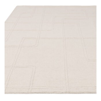 Krémovobiely ručne tkaný vlnený koberec 160x230 cm Ada – Asiatic Carpets - Image 4