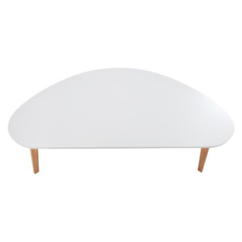 Biely konferenčný stolík Bonami Essentials Skandinávsky, dĺžka 84,5 cm - Image 3