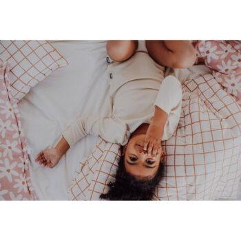 Ružová súprava do postieľky Blush Daisies – Malomi Kids – Obrázok 8