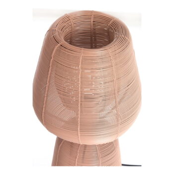 Svetločervená stolová lampa (výška 42 cm) Aboso – Light & Living - Image 4