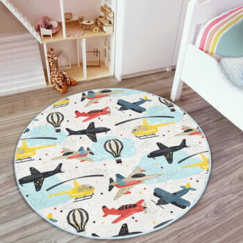 Detský koberec ø 120 cm Comfort – Mila Home - Image 3