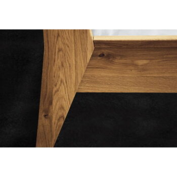 Dvojlôžková posteľ z dubového dreva 200x200 cm Retro 1 - The Beds - Image 10