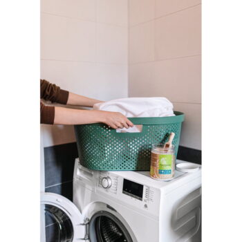 Zelený kôš na bielizeň Curver Infinity Hamper, 40 l - Image 2