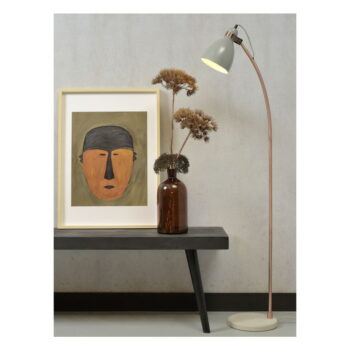 Sivá stojacia lampa s betónovým tienidlom (výška 145 cm) Denver – it's about RoMi - Image 6