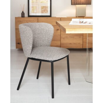 Sivá jedálenská stolička Ciselia – Kave Home - Image 3