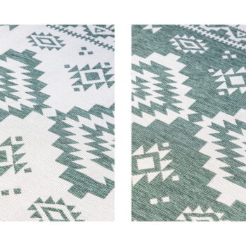 Krémovo-zelený vonkajší koberec 200x290 cm Gemini – Elle Decoration - Image 6