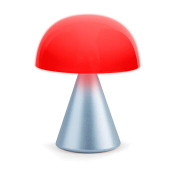 Bielo-svetlomodrá LED stolná lampa (výška 17 cm) Mina L – Lexon – Obrázok 8