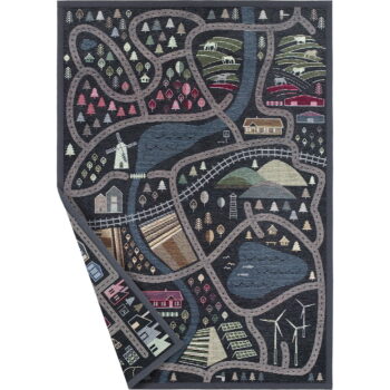 Čierny obojstranný detský koberec Narma Ülejõe, 160 x 230 cm - Image 10