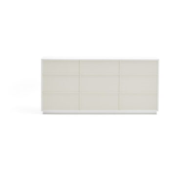 Biely príborník Teulat Doric, šírka 150 cm - Image 2