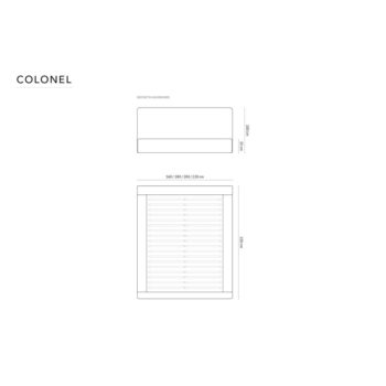 Tmavosivá čalúnená dvojlôžková posteľ s úložným priestorom s roštom 180x200 cm Colonel – Cosmopolitan Design - Image 9