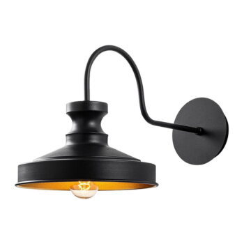 Čierne nástenné svietidlo Berceste – Opviq lights - Image 2
