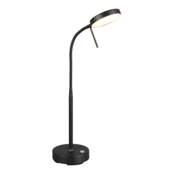 Čierna LED stolová lampa (výška 45 cm) Moreno – Trio – Obrázok 3