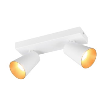 Biele bodové svietidlo ø 8 cm Sharp – Trio - Image 4