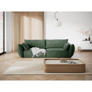Tmavozelená pohovka 208 cm Vanda - Mazzini Sofas - Image 5