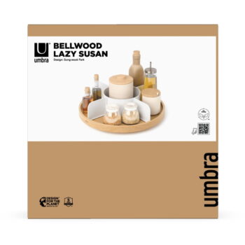 Drevený kúpeľňový organizér v prírodnej farbe Bellwood - Umbra – Obrázok 7