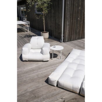 Tmavosivé rozkladacie kreslo vhodné do exteriéru Karup Design Design OUT™ Hippo Dark Grey - Image 8
