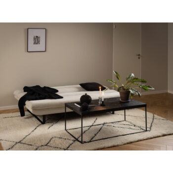 Biela rozkladacia pohovka 200 cm Arbonne – Actona - Image 11