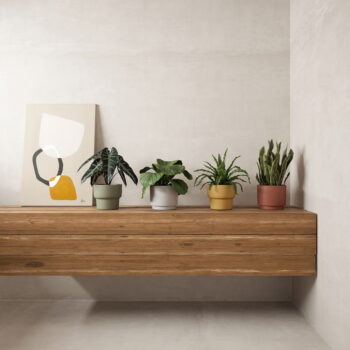 Keramický ručne vyrobený kvetináč ø 20 cm Echo – Artevasi – Obrázok 3