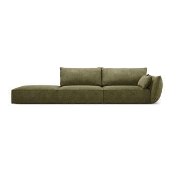 Zelená leňoška (pravý roh) Vanda – Mazzini Sofas
