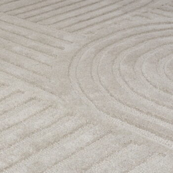 Sivý vlnený koberec Flair Rugs Zen Garden, 160 x 230 cm – Obrázok 3
