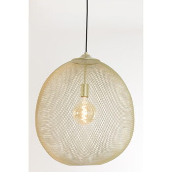 Závesné svietidlo v zlatej farbe s kovovým tienidlom ø 50 cm Moroc – Light & Living - Image 3