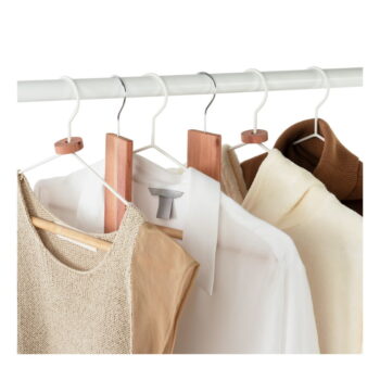 Súprava 34 doplnkov do šatníkovej skrine z cédrového dreva Compactor – Obrázok 2