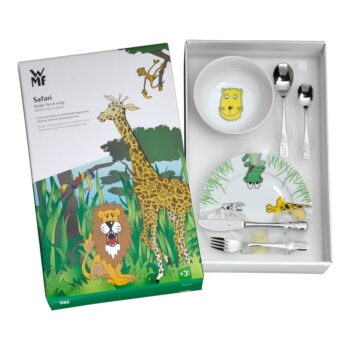 6-dielny detský jedálenský set WMF Cromargan® Safari - Image 3