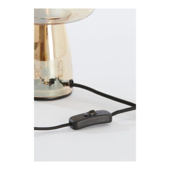 Oranžová stolová lampa so skleneným tienidlom (výška 32 cm) Lotta – Light & Living – Obrázok 6