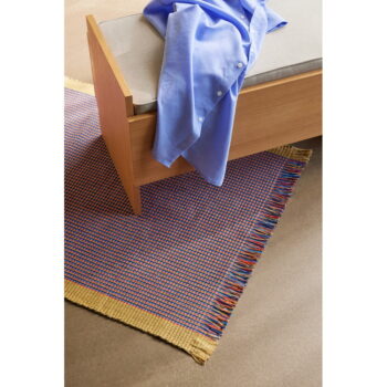 Vínový bavlnený behúň 80x200 cm AtYourFeet – Hübsch - Image 2
