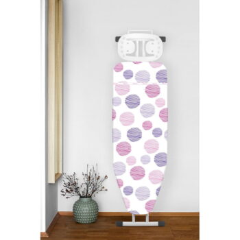 Bielo-fialový poťah na žehliacu dosku Wenko Dots S – Obrázok 2