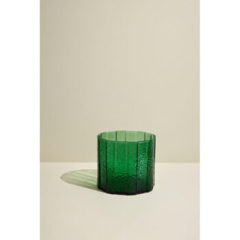 Sklenená ručne vyrobená váza Emerald - Hübsch – Obrázok 3
