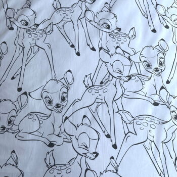 Bavlnené detské obliečky do postieľky 100x135 cm Bambi – Jerry Fabrics - Image 5