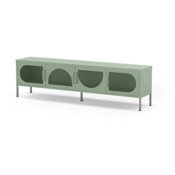 TV stolík v mentolovej farbe 180x50 cm Tayra – Marckeric – Obrázok 3