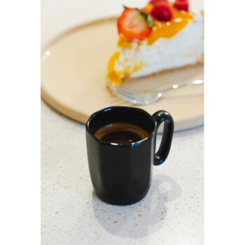 Čierne hrnčeky na espresso z kameniny v súprave 2 ks 80 ml Fuori – Vialli Design - Image 5