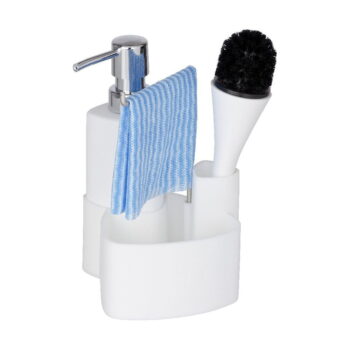 Biely set na umývanie riadu Wenko Empire, 250 ml - Image 4
