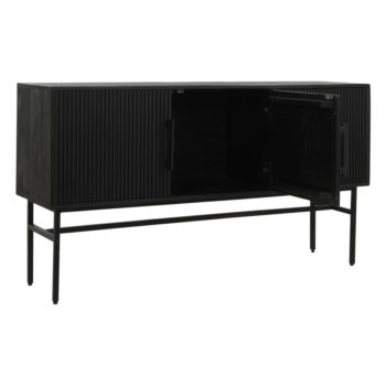 Čierna nízka komoda z mangového dreva 150x80 cm Abage – Light & Living - Image 7